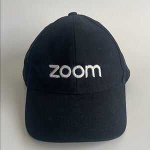 Zoom Black Baseball Cap